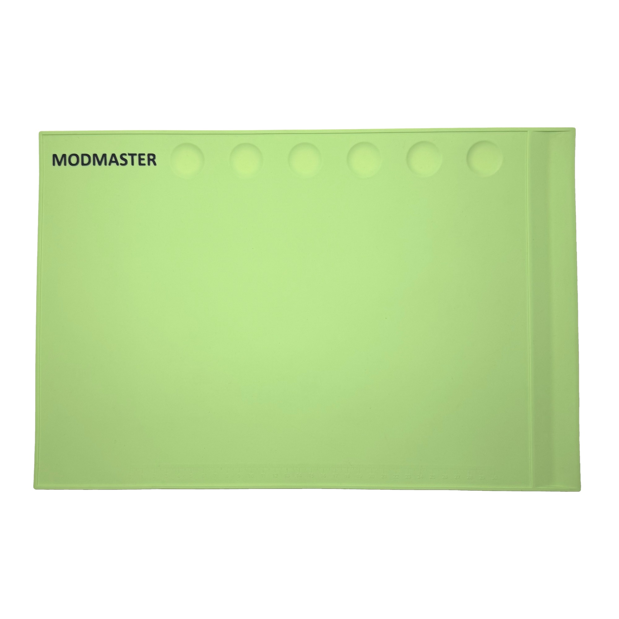 Overhead view of the ModMaster mat showing the matte anti-static surface